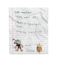 Load image into Gallery viewer, Letter Blanket