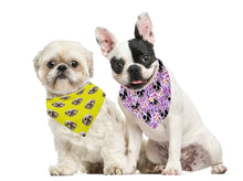 Load image into Gallery viewer, Face Pattern Pet Bandana