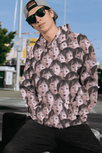 Load image into Gallery viewer, Crazy Face Pattern Hoodie