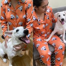 Load image into Gallery viewer, Polka Dot Women's Long Sleeve Pajama