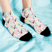 Load image into Gallery viewer, Face Pattern Low Cut Socks