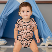 Load image into Gallery viewer, Crazy Heads Baby Onesie

