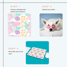 Load image into Gallery viewer, Face Pattern Mouse Pad