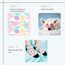 Load image into Gallery viewer, Portrait Face Low Cut Socks