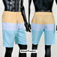 Load image into Gallery viewer, Portrait Face Pattern Men's Beach Shorts