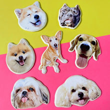 Load image into Gallery viewer, Face Fridge Magnet