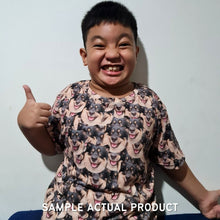Load image into Gallery viewer, Face Pattern Infant or Kids' T-Shirt