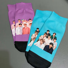 Load image into Gallery viewer, Portrait Face Low Cut Socks
