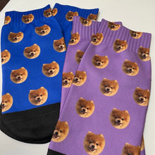 Load image into Gallery viewer, Face Pattern Low Cut Socks