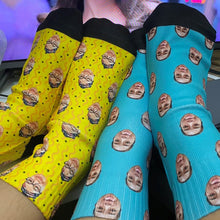 Load image into Gallery viewer, Portrait Face Low Cut Socks