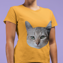 Load image into Gallery viewer, Portrait Face Pattern Women's T-shirt