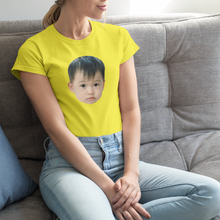 Load image into Gallery viewer, Portrait Face Pattern Women's T-shirt