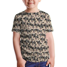 Load image into Gallery viewer, Crazy Face Pattern Infant or Kids' T-Shirt
