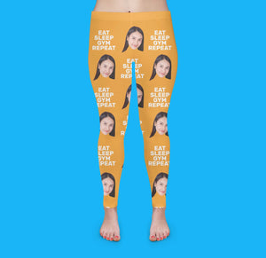 Face with Texts Women's Leggings