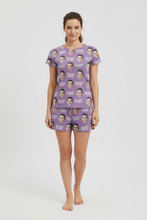 Load image into Gallery viewer, Women's Lounge Wear Set [Face with Texts]
