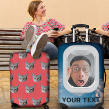 Load image into Gallery viewer, Airplane Window Luggage Wrap
