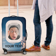 Load image into Gallery viewer, Airplane Window Luggage Wrap
