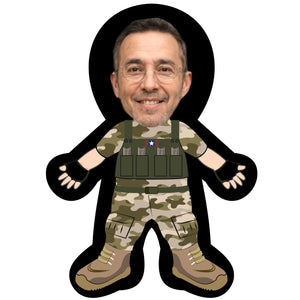 Armed Forces Human Doll Pillow