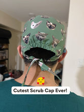 Load image into Gallery viewer, Face Pattern Scrub Cap
