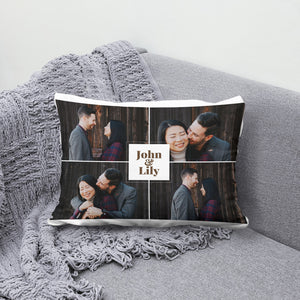 Couple Gallery of Four Bed Pillow