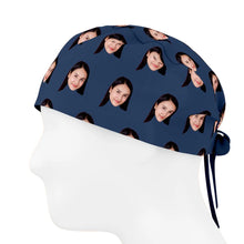 Load image into Gallery viewer, Face Pattern Scrub Cap
