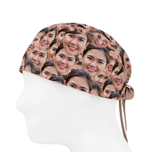 Load image into Gallery viewer, Crazy Face Pattern Scrub Cap
