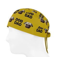 Load image into Gallery viewer, Face With Text Scrub Cap
