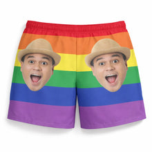 Load image into Gallery viewer, Portrait Face Cotton Shorts

