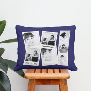 Filmstrip Gallery Bed Pillow