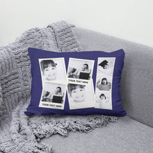 Load image into Gallery viewer, Filmstrip Gallery Bed Pillow
