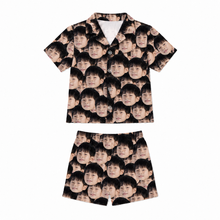Load image into Gallery viewer, Kids' Short Sleeve Pajama [Crazy Face]
