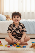 Load image into Gallery viewer, Kids' Short Sleeve Pajama [Crazy Face]
