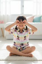 Load image into Gallery viewer, Kids' Short Sleeve Pajama [Hearts]
