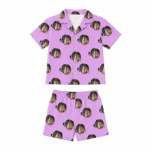 Load image into Gallery viewer, Kids' Short Sleeve Pajama [Polka Dot]

