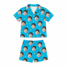 Load image into Gallery viewer, Kids' Short Sleeve Pajama [Starry Night]
