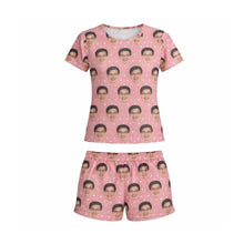 Load image into Gallery viewer, Women's Lounge Wear Set [Face Pattern]
