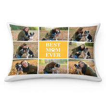Load image into Gallery viewer, Best Mom Ever Collage Bed Pillow
