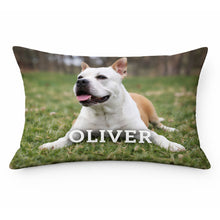 Load image into Gallery viewer, Photo with Name Bed Pillow
