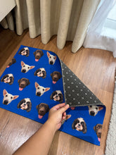 Load image into Gallery viewer, Crazy Face Door Mat
