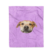 Load image into Gallery viewer, Portrait Face Blanket
