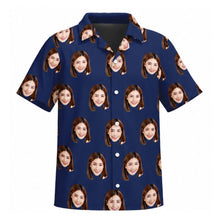 Load image into Gallery viewer, Men's Pajama Short Sleeve [Face Pattern]
