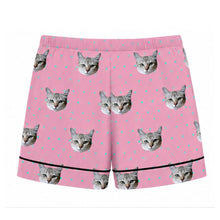 Load image into Gallery viewer, Women's Short Sleeve Pajama [Face Pattern]
