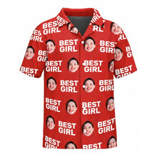 Load image into Gallery viewer, Men's Pajama Short Sleeve [Face with Texts]
