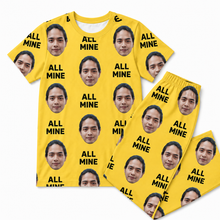 Load image into Gallery viewer, T-Shirt &amp; Pajama Set [Face with Texts]
