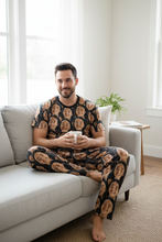 Load image into Gallery viewer, T-Shirt &amp; Pajama Set [Crazy Face]

