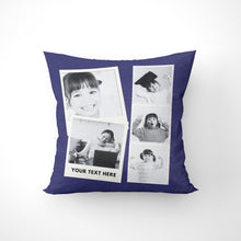 Load image into Gallery viewer, Filmstrip Gallery Throw Pillow
