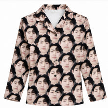 Load image into Gallery viewer, Women's Long Sleeve Pajama [Crazy Face]
