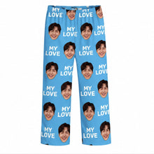 Load image into Gallery viewer, Women's Long Sleeve Pajama [Face with Text]
