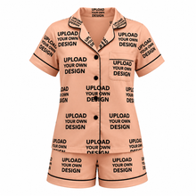 Load image into Gallery viewer, Women's Short Sleeve Pajama [Your Own Design]
