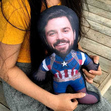 Load image into Gallery viewer, Superhero Human Doll Pillow
